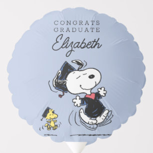 Peanuts Snoopy & Woodstock Graduation Balloon