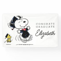 Peanuts | Snoopy & Woodstock Graduation Banner
