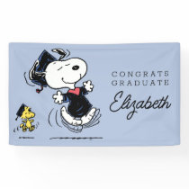Peanuts | Snoopy & Woodstock Graduation Banner