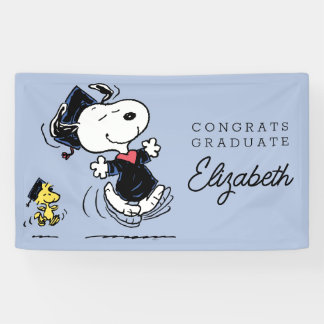 Peanuts | Snoopy & Woodstock Graduation Banner
