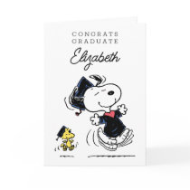 Peanuts | Snoopy & Woodstock Graduation Card