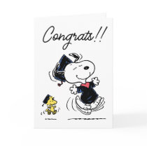 Peanuts | Snoopy & Woodstock Graduation Card