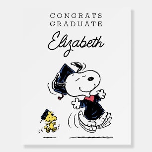 Peanuts   Snoopy & Woodstock Graduation Foam Board