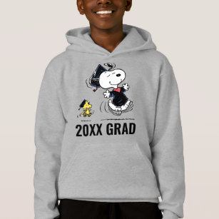 Peanuts   Snoopy & Woodstock Graduation Hoodie