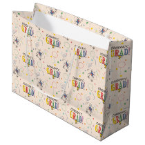 Peanuts Snoopy Woodstock Graduation Large Gift Bag