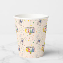 Peanuts Snoopy Woodstock Graduation Paper Cups