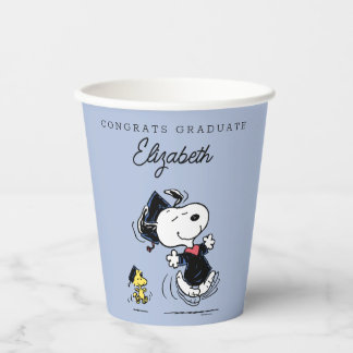 Peanuts | Snoopy & Woodstock Graduation Paper Cups