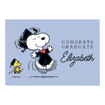 Peanuts | Snoopy & Woodstock Graduation Poster
