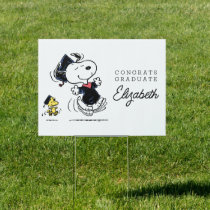 Peanuts | Snoopy & Woodstock Graduation Sign