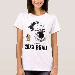 Peanuts   Snoopy & Woodstock Graduation T-Shirt
