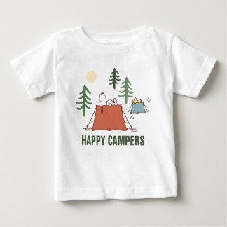Peanuts | Snoopy & Woodstock Happiness is Camping Baby T-Shirt