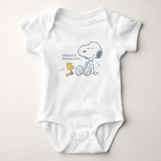 Peanuts | Snoopy & Woodstock Happy Baby Bodysuit