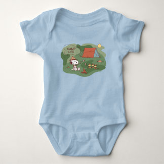 Peanuts | Snoopy & Woodstock Happy Campers Baby Bodysuit