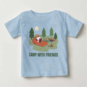 Peanuts   Snoopy & Woodstock Happy Campers Baby T-Shirt