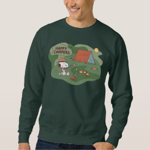 Peanuts Snoopy & Woodstock Happy Campers Sweatshirt