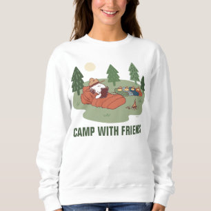 Peanuts Snoopy & Woodstock Happy Campers Sweatshirt
