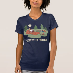 Peanuts   Snoopy & Woodstock Happy Campers T-Shirt