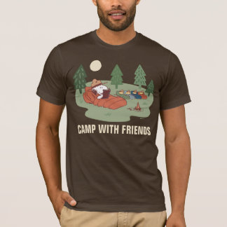 Peanuts | Snoopy & Woodstock Happy Campers T-Shirt