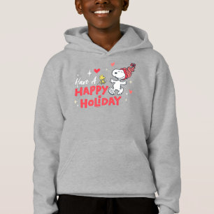 Peanuts Snoopy & Woodstock Happy Holidays Hoodie