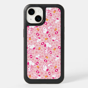 Peanuts   Snoopy & Woodstock Heart Pattern OtterBox iPhone 14 Case