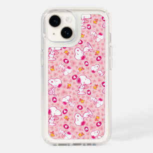 Peanuts   Snoopy & Woodstock Heart Pattern Speck iPhone 14 Case