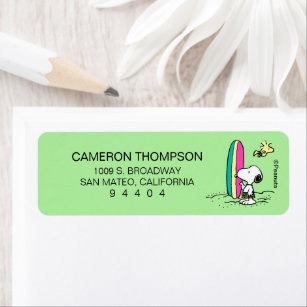 Snoopy Address Labels