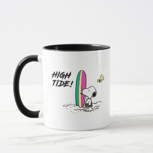 Peanuts  Snoopy  Woodstock High Tide Mug