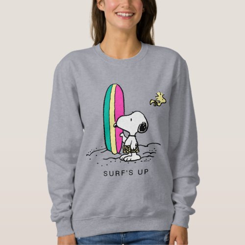 Peanuts  Snoopy  Woodstock High Tide Sweatshirt