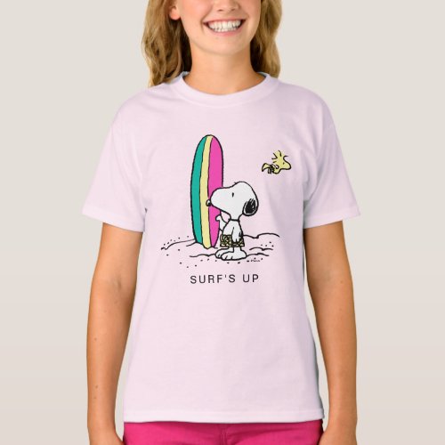 Peanuts  Snoopy  Woodstock High Tide T_Shirt