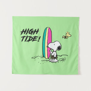 Peanuts Snoopy & Woodstock High Tide Tapestry