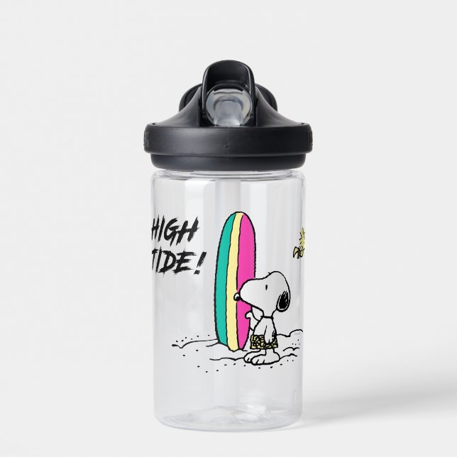 Peanuts | Snoopy & Woodstock High Tide Water Bottle (Front)