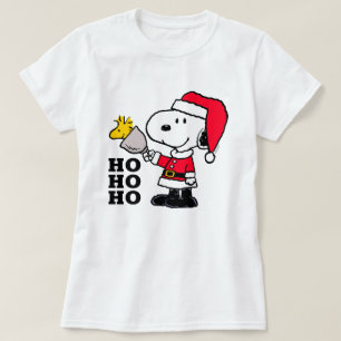 Peanuts Snoopy & Woodstock Ho Ho Ho T-Shirt