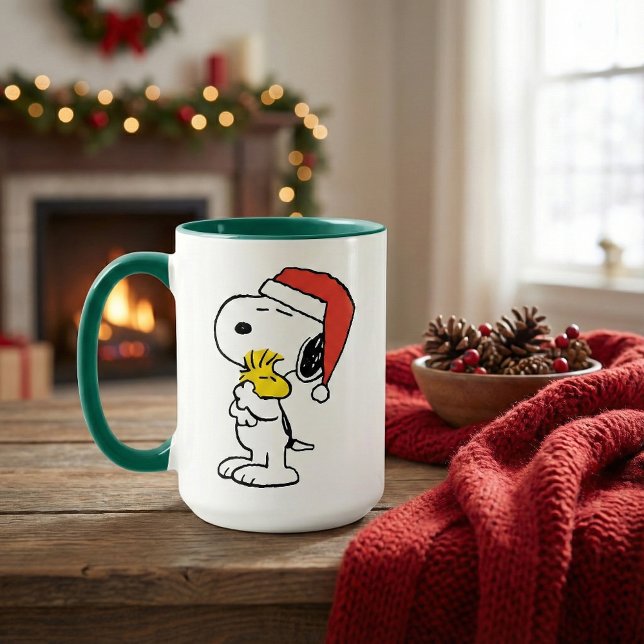 Peanuts | Snoopy & Woodstock Holiday Hugs Mug (Creator Uploaded)