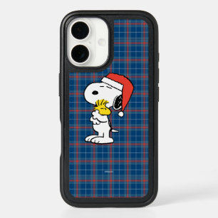 Peanuts   Snoopy & Woodstock Holiday Hugs iPhone 16 Case