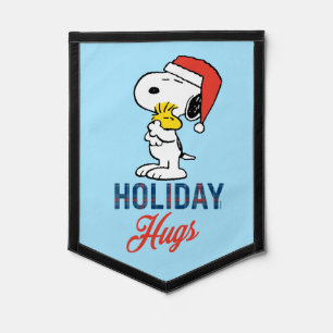 Peanuts Snoopy & Woodstock Holiday Hugs Pennant