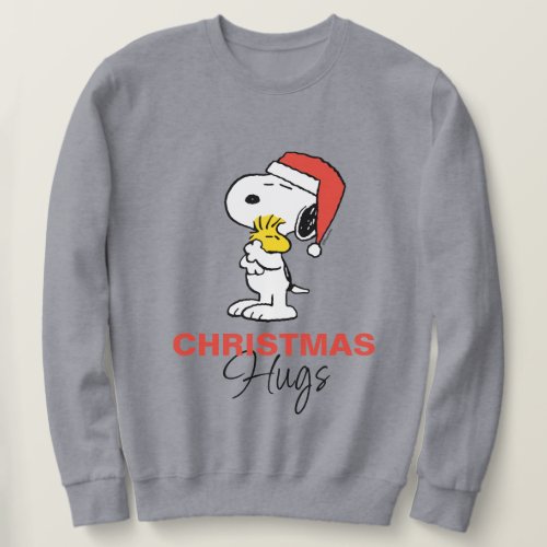 Peanuts  Snoopy  Woodstock Holiday Hugs Sweatshirt