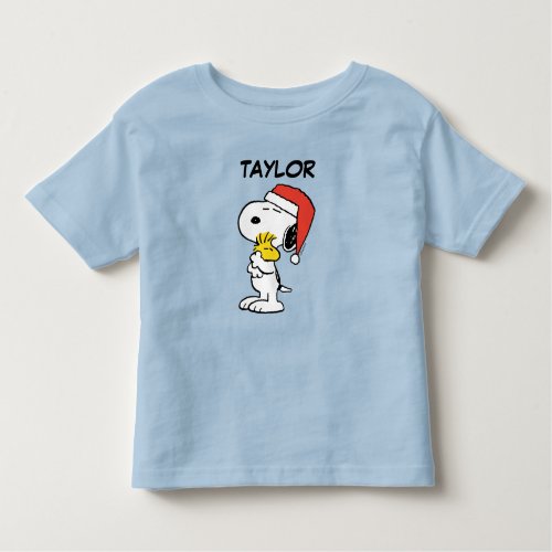 Peanuts  Snoopy  Woodstock Holiday Hugs Toddler T_shirt