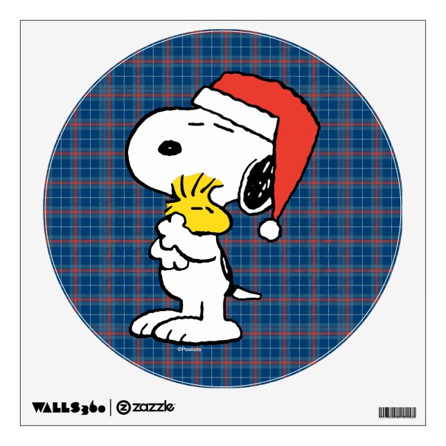 Peanuts | Snoopy & Woodstock Holiday Wall Decal (Front)