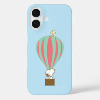 Peanuts | Snoopy & Woodstock Hot Air Balloon iPhone 16 Case