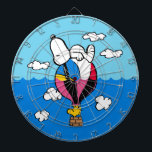 Peanuts | Snoopy & Woodstock Hot Air Balloon Dart Board<br><div class="desc">Check out this fun Peanuts design featuring Snoopy and Woodstock.</div>