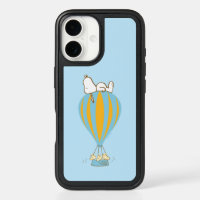 Peanuts | Snoopy & Woodstock Hot Air Balloon iPhone 16 Case