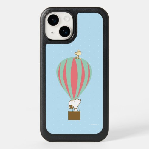 Peanuts  Snoopy  Woodstock Hot Air Balloon OtterBox iPhone 14 Case