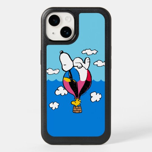 Peanuts  Snoopy  Woodstock Hot Air Balloon OtterBox iPhone 14 Case