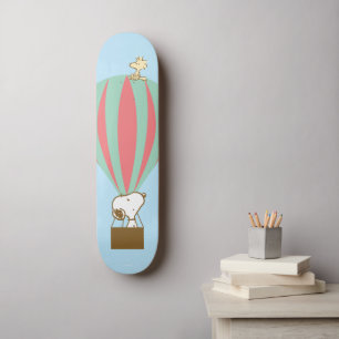 Peanuts   Snoopy & Woodstock Hot Air Balloon Skateboard