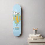Peanuts | Snoopy & Woodstock Hot Air Balloon Skateboard<br><div class="desc">Check out this fun Peanuts design featuring Snoopy and Woodstock.</div>