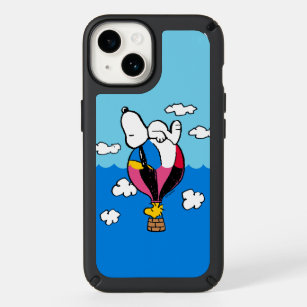 Peanuts   Snoopy & Woodstock Hot Air Balloon Speck iPhone 14 Case