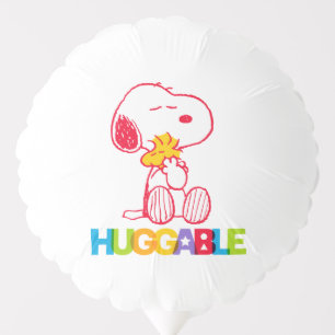 Peanuts   Snoopy & Woodstock Huggable Balloon