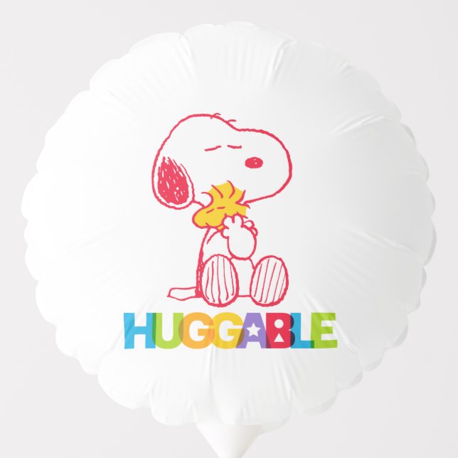 Peanuts | Snoopy & Woodstock Huggable Balloon (Front)
