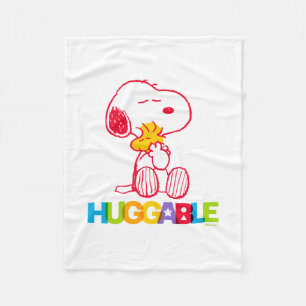 Peanuts Snoopy & Woodstock Huggable Fleece Blanket