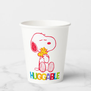 Peanuts   Snoopy & Woodstock Huggable Paper Cups